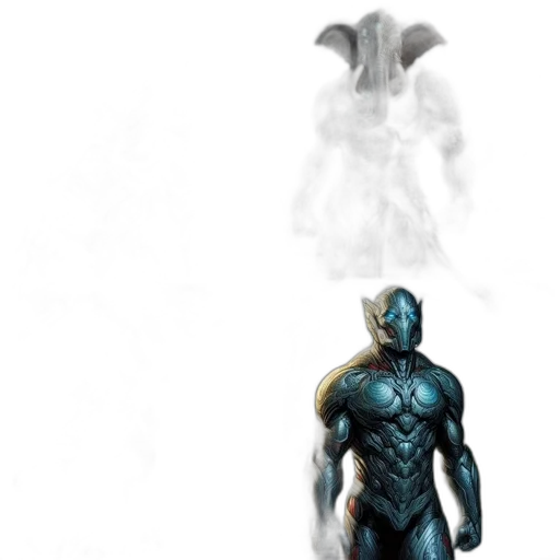 mask, creature, dragon, robot transparent PNG cut-out