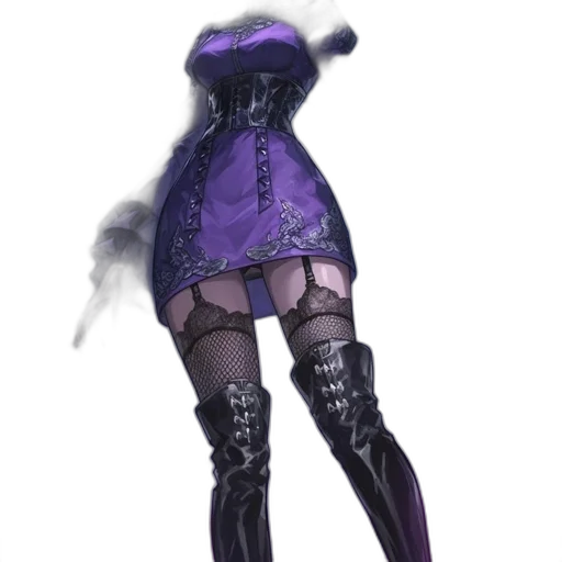 dress, staff, concept art, fantasy art transparent PNG cut-out