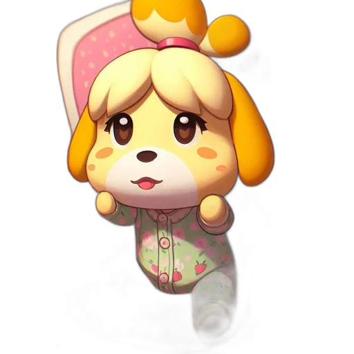 staff, dress, hat, animal transparent PNG cut-out