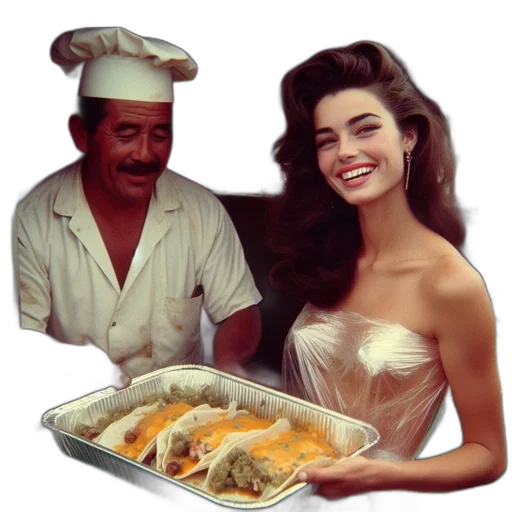 food, man, wearing, chef transparent PNG cut-out