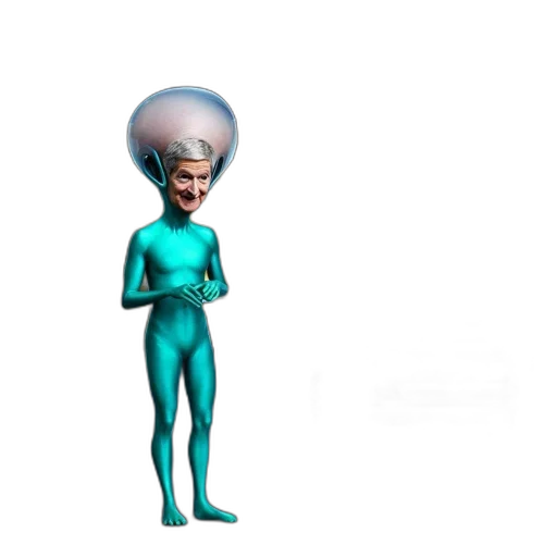 hair, creature, hat, staff transparent PNG cut-out