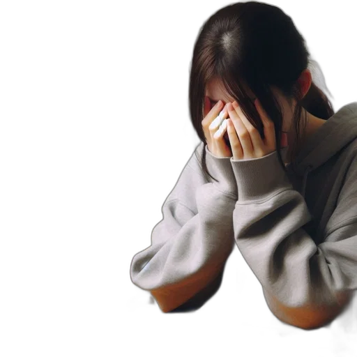 jacket, face, photorealistic, oil painting transparent PNG cut-out