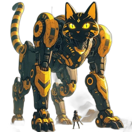 robot, animal, creature, weapon transparent PNG cut-out