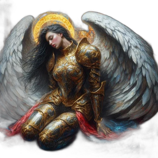 fantasy art, concept art, comic book art, photorealistic transparent PNG cut-out
