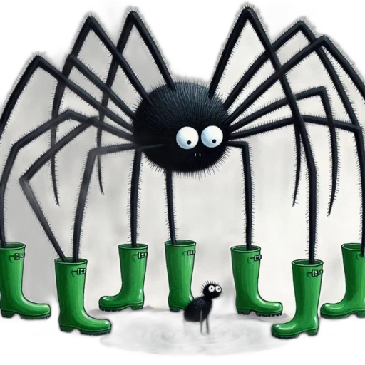 creature, 3d render, concept art, amusing transparent PNG cut-out