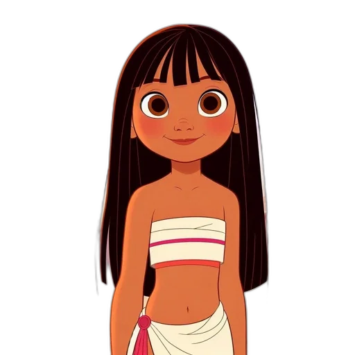 dress, hair, creature, concept art transparent PNG cut-out