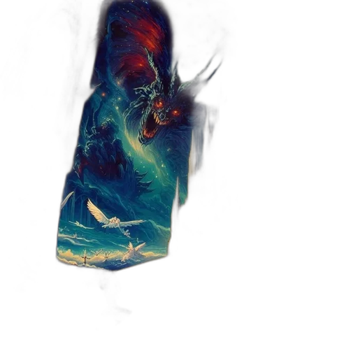 bottle, dragon, creature, mask transparent PNG cut-out
