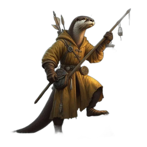 dragon, sword, staff, animal transparent PNG cut-out