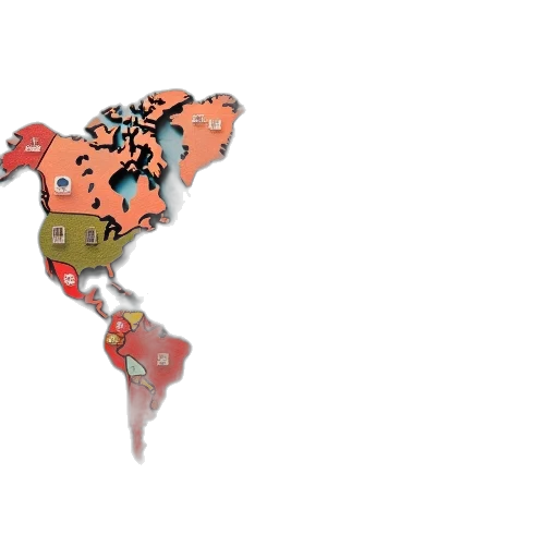 pixel art, concept art, earth tones, flags transparent PNG cut-out