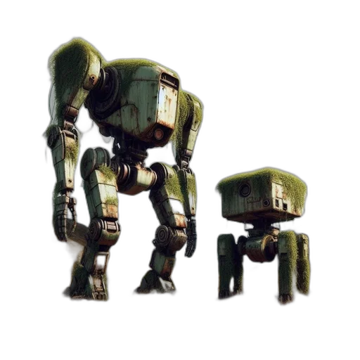robot, weapon, creature, concept art transparent PNG cut-out
