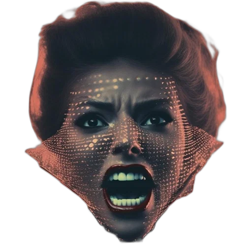 mask, face, creature, crown transparent PNG cut-out