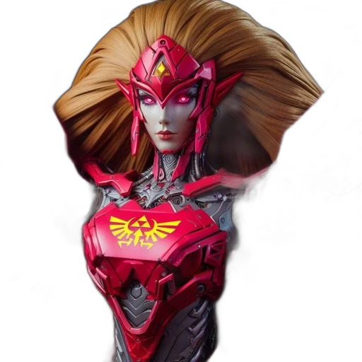 mask, concept art, fantasy art, 3d render transparent PNG cut-out