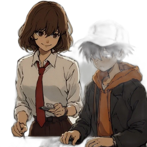 jacket, staff, mask, hat transparent PNG cut-out