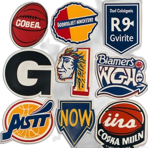 sports, stickers transparent PNG cut-out