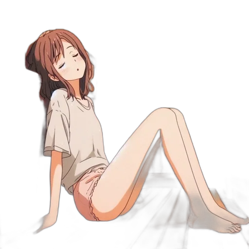 dress, creature, robot, hair transparent PNG cut-out