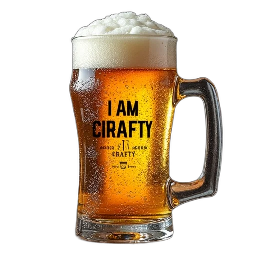 creature, crown, crafty, beer transparent PNG cut-out