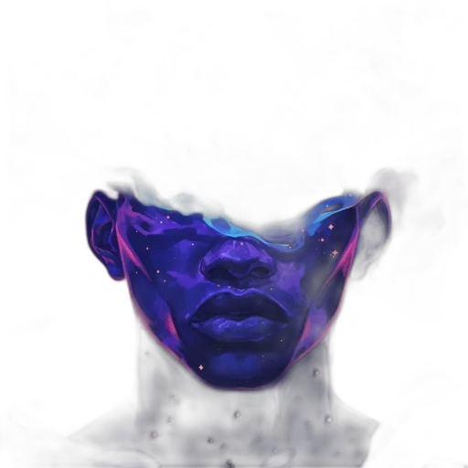 mask, face, creature, crown transparent PNG cut-out