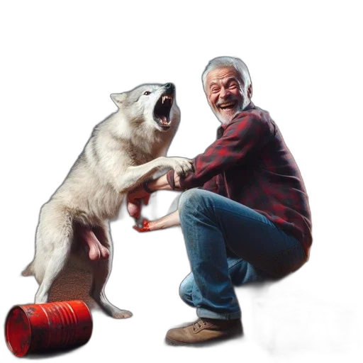 animal, creature, staff, weapon transparent PNG cut-out