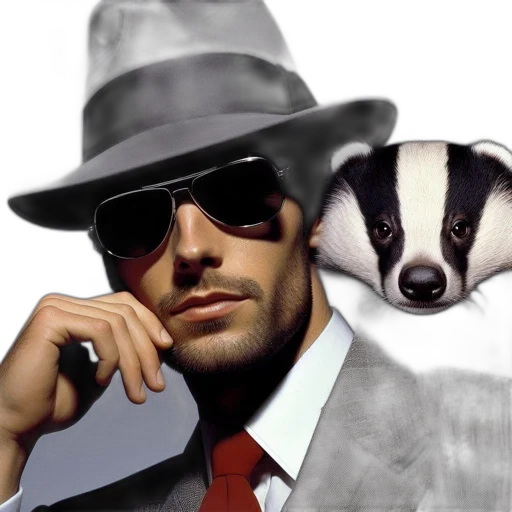 animal, photorealistic, concept art, comic book art transparent PNG cut-out