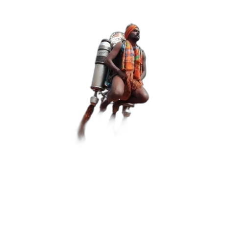 creature, jacket, animal, robot transparent PNG cut-out