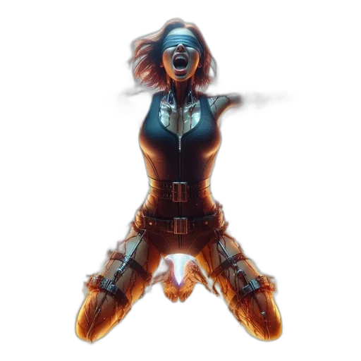robot, staff, weapon, concept art transparent PNG cut-out