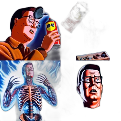 bottle, concept art, comic book art, photorealistic transparent PNG cut-out