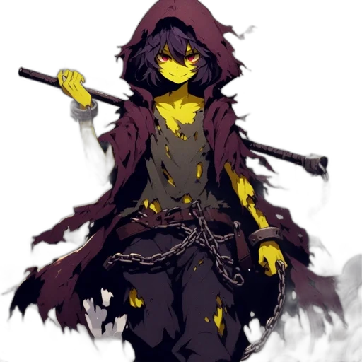 staff, mask, weapon, concept art transparent PNG cut-out