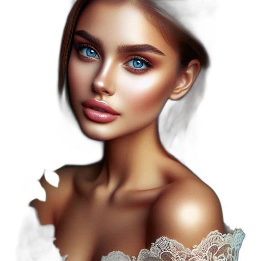jewelry, face, dress, crown transparent PNG cut-out