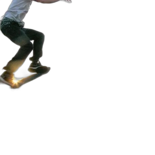 shoes, staff, robot, creature transparent PNG cut-out