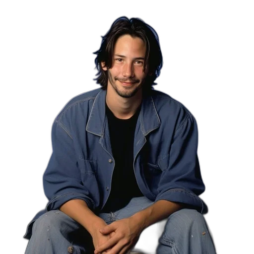 jacket, furniture, staff, face transparent PNG cut-out