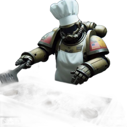 robot, staff, weapon, food transparent PNG cut-out