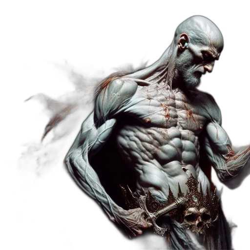 comic book art, concept art, cyberpunk, photorealistic transparent PNG cut-out