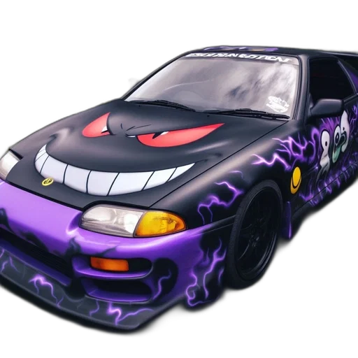 car, weapon, concept art, 3d render transparent PNG cut-out