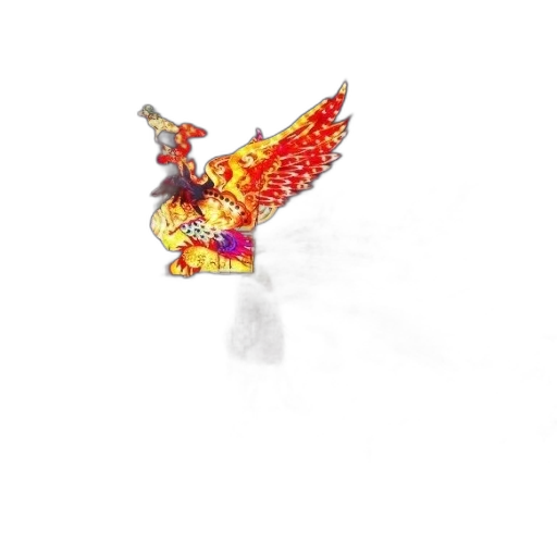 dragon, weapon, staff, jewelry transparent PNG cut-out