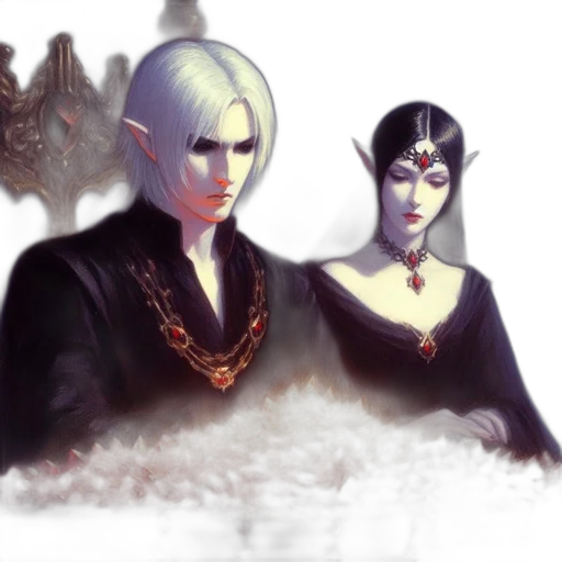 fantasy art, concept art, pixel art, 3d render transparent PNG cut-out