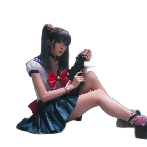 shoes, weapon, dress, robot transparent PNG cut-out