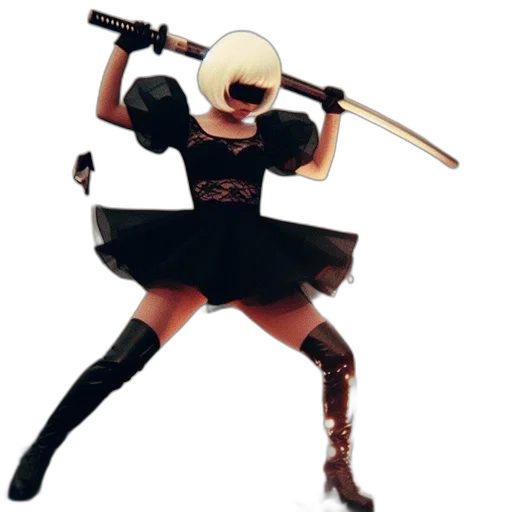 weapon, sword, mask, staff transparent PNG cut-out