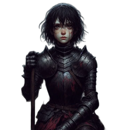 sword, face, staff, weapon transparent PNG cut-out