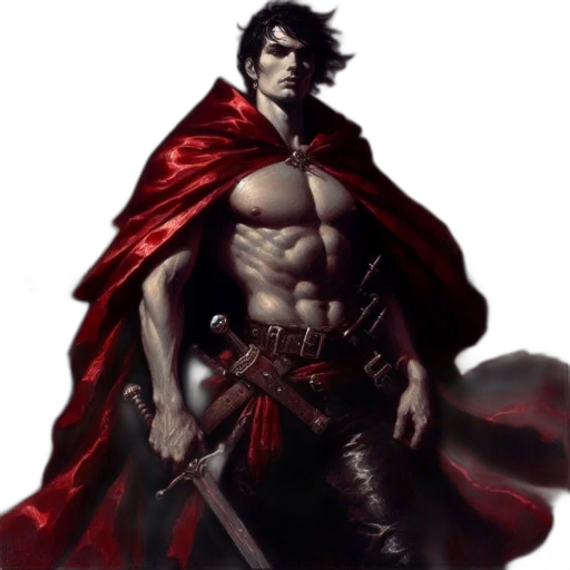 sword, comic book art, concept art, fantasy art transparent PNG cut-out