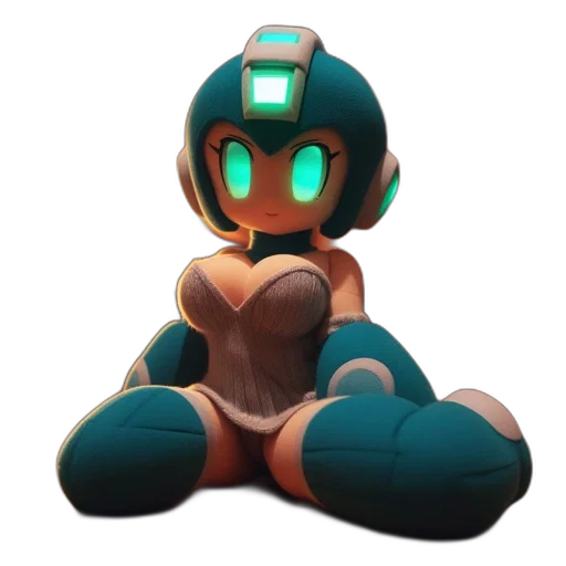 robot, creature, weapon, 3d render transparent PNG cut-out
