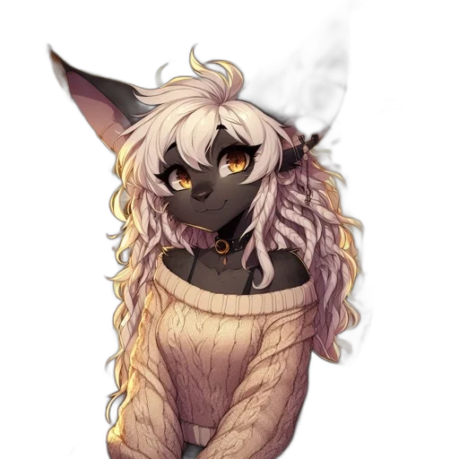 staff, creature, hair, dragon transparent PNG cut-out