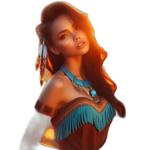 jewelry, dress, staff, face transparent PNG cut-out