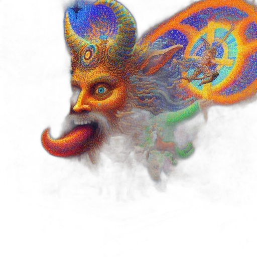 dragon, mask, creature, face transparent PNG cut-out