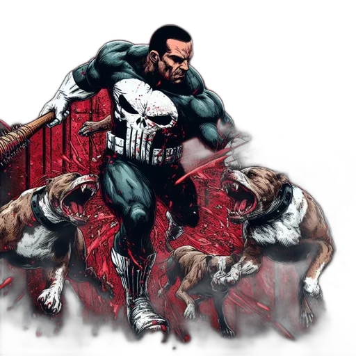 comic book art, concept art, pixel art, fantasy art transparent PNG cut-out