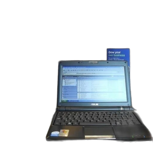staff, laptop, table, sign transparent PNG cut-out