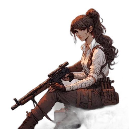 weapon, staff, concept art, anime transparent PNG cut-out