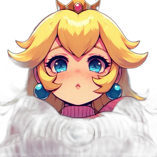 crown, face, staff, creature transparent PNG cut-out