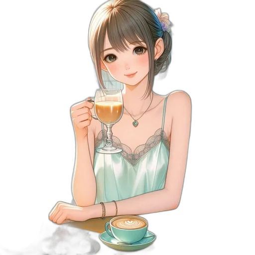 dress, jewelry, food, staff transparent PNG cut-out