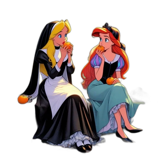 dress, crown, concept art, cartoon transparent PNG cut-out