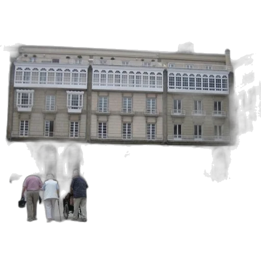 building, staff, umbrella, furniture transparent PNG cut-out
